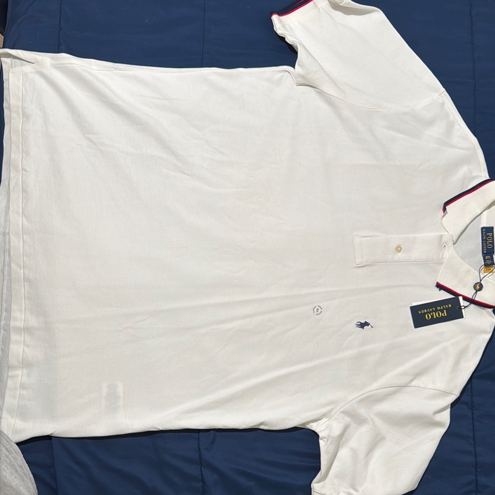 Polo by Ralph Lauren White Classic Polo Shirt